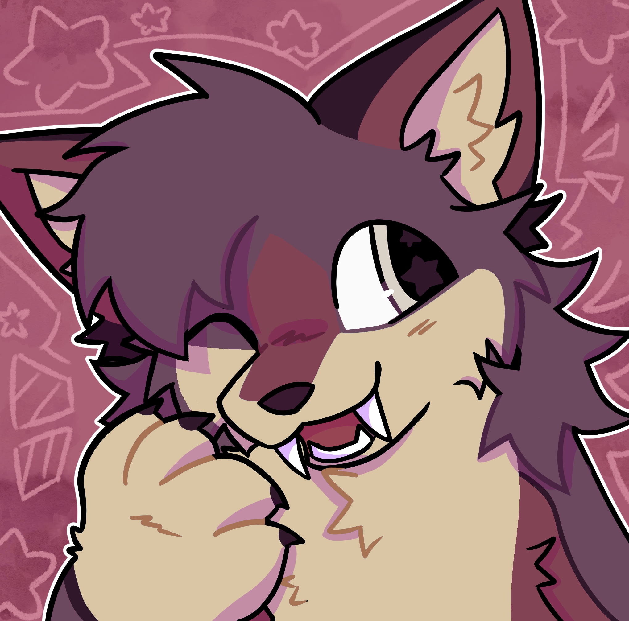 Dusk DuskyTheFluffy Profile Picture Headshot Fox Furry
